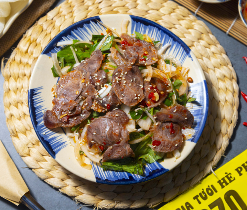 Gỏi bắp bò rau thơm